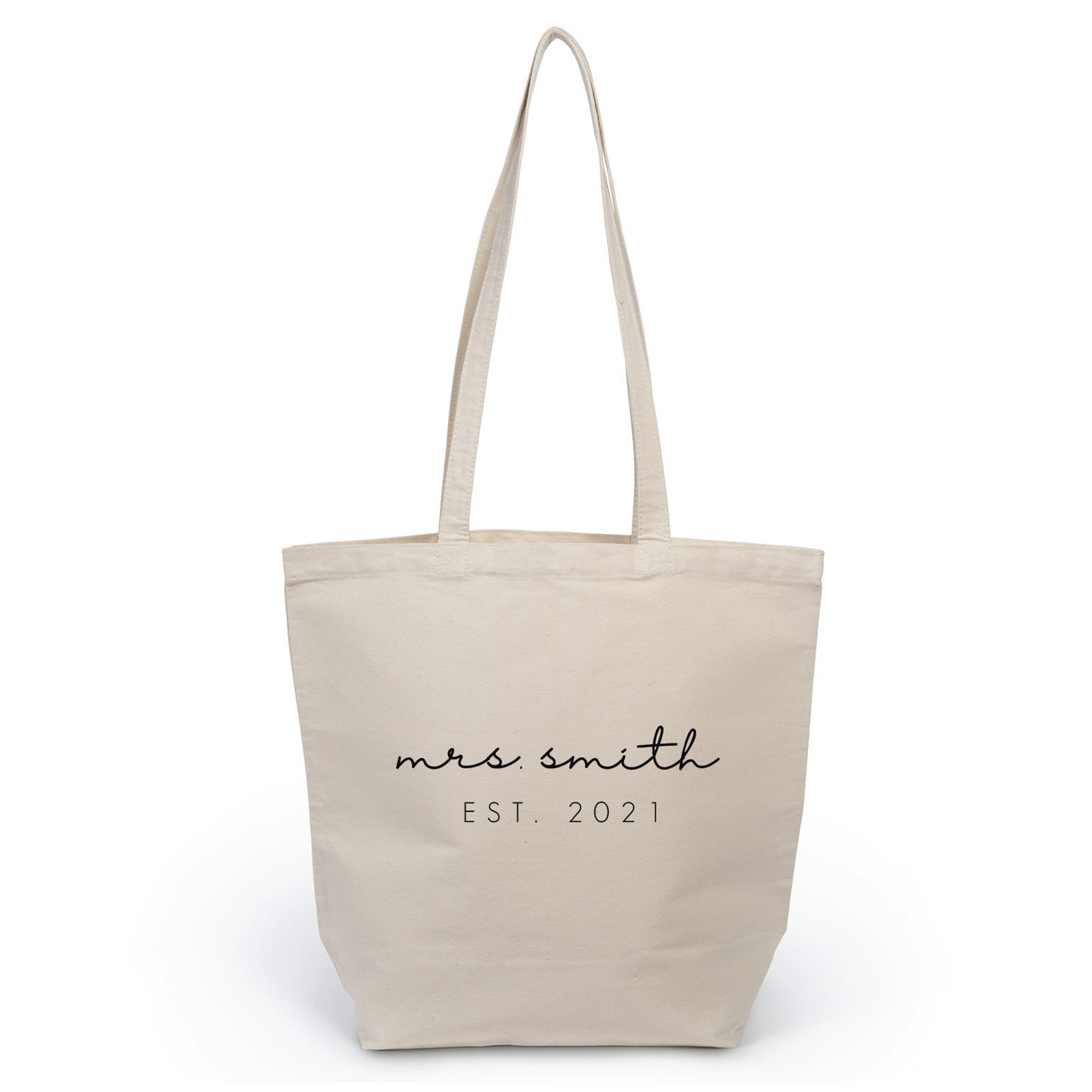 Mrs. Smith EST - Tote Bag white long handle image