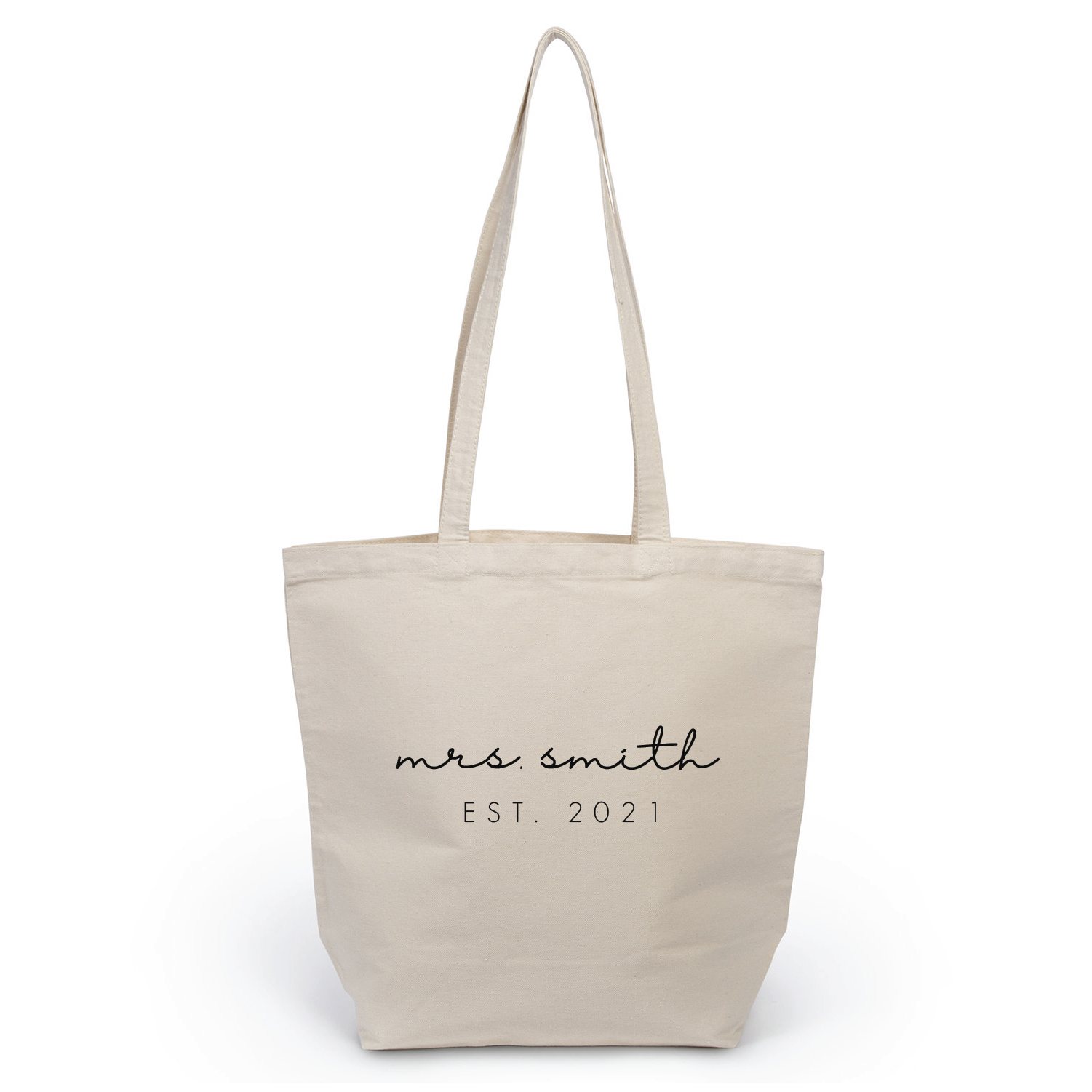 Mrs. Smith EST - Tote Bag white long handle image