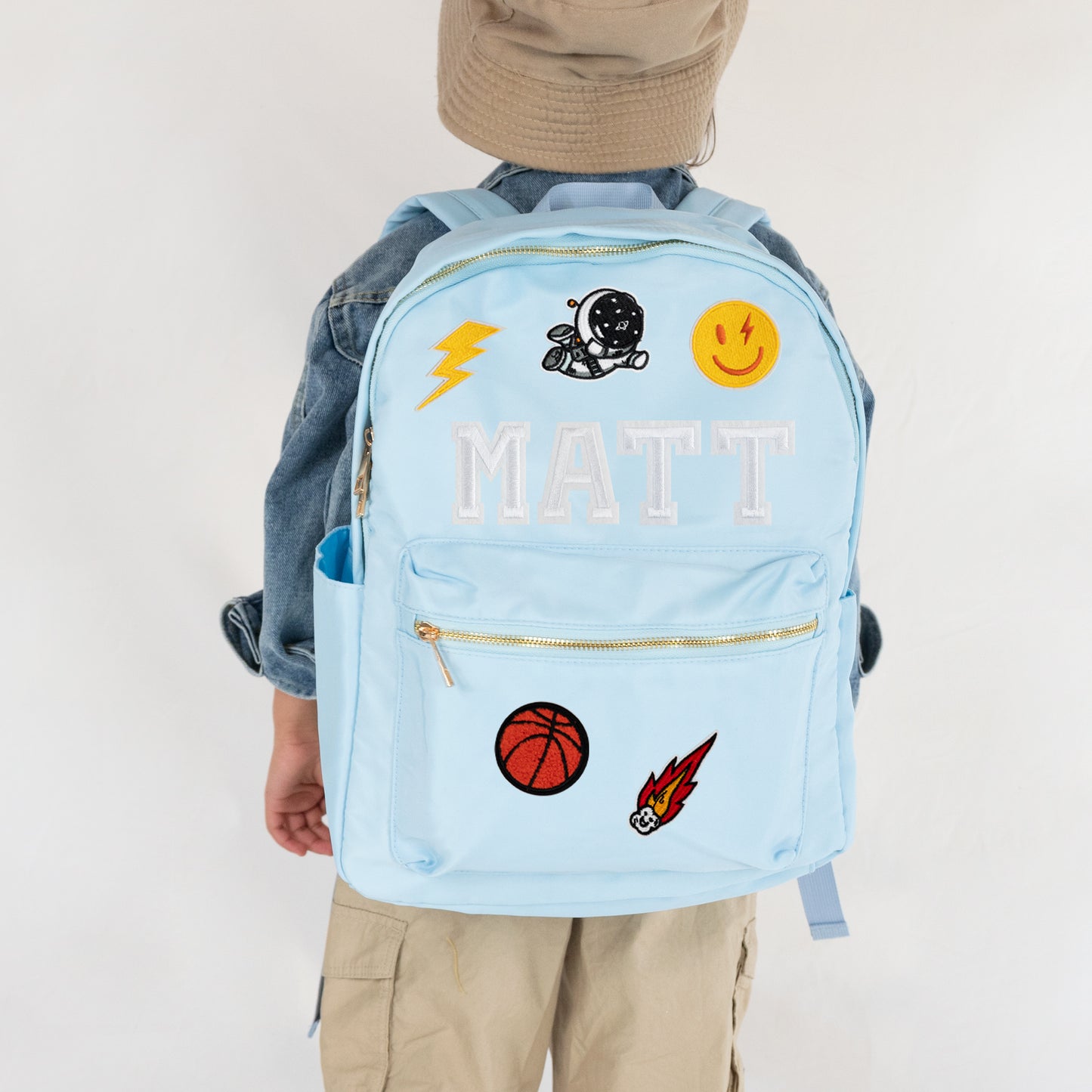 Customized Kids Backpack with Patches