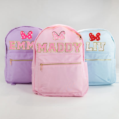 Customized Kids Backpack with Patches