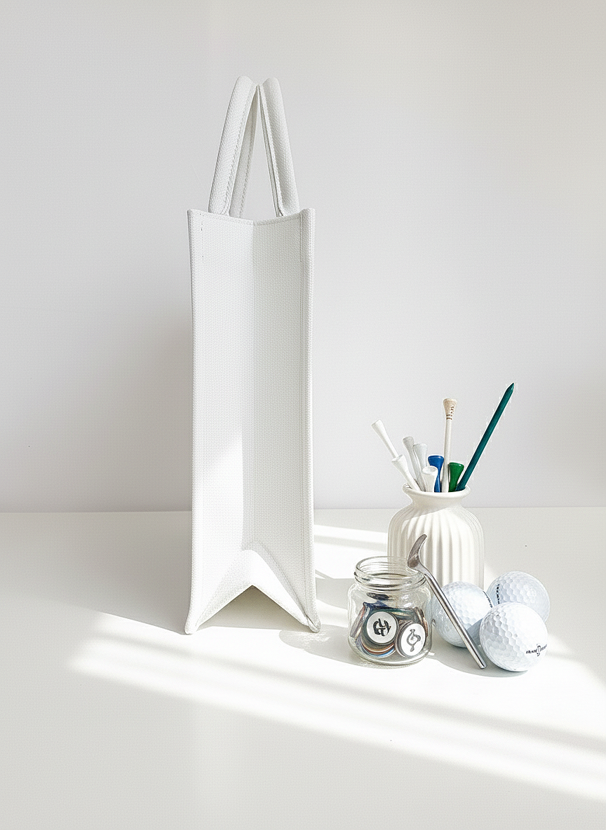 Personalized Beaded Golf Tote