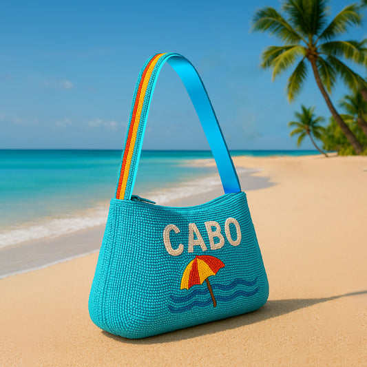 Cabo Beaded Shoulder Bag