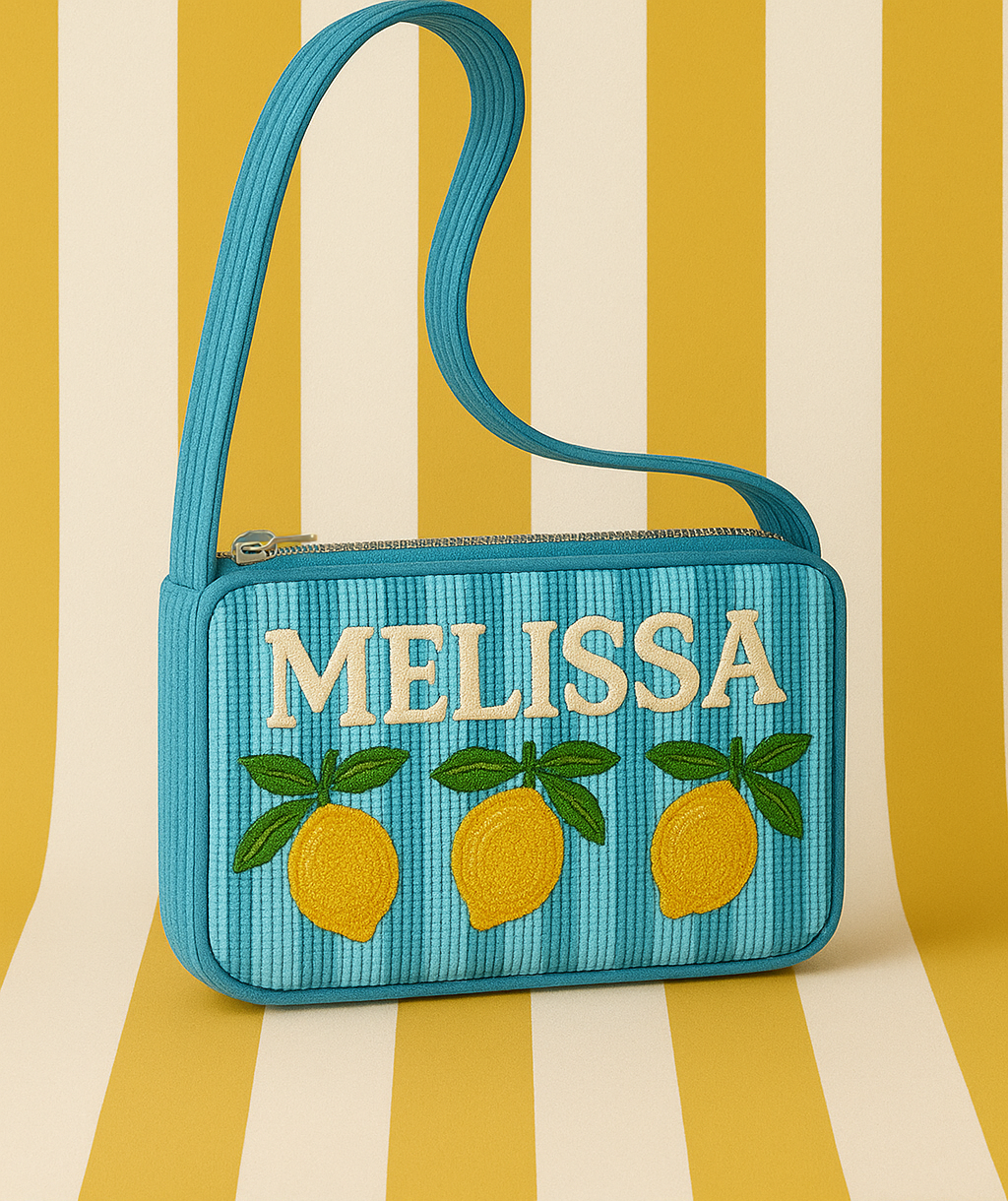 Blue Lemon Shoulder Bag