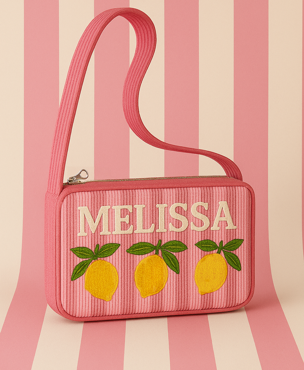 Pink Lemon Shoulder Bag