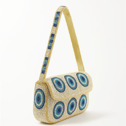 Evil Eye Beaded Bag