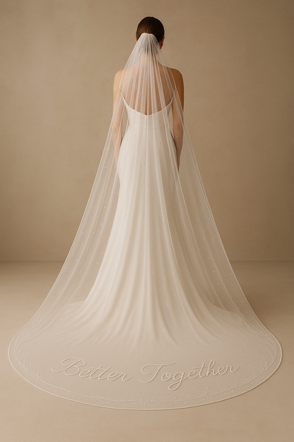 Custom Chapel Length Veil