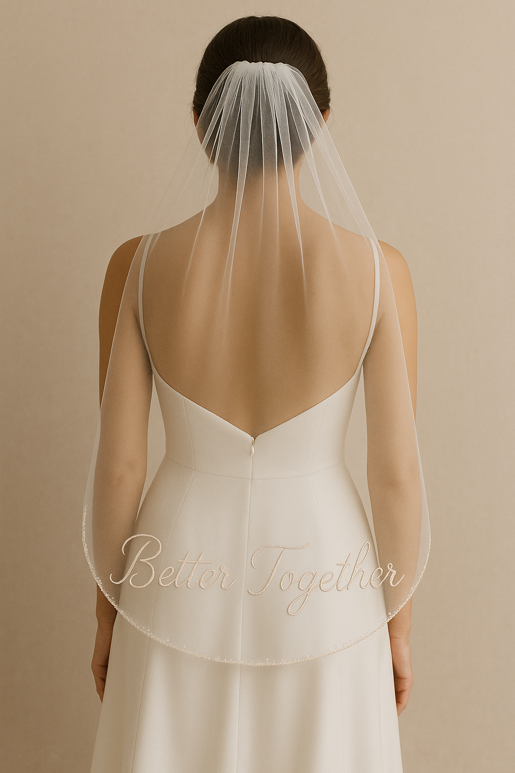 Custom Chapel Length Veil