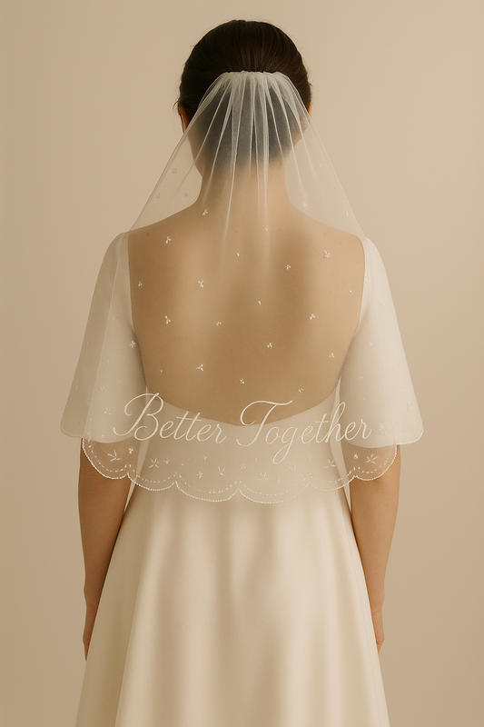 Customized Elbow Veil