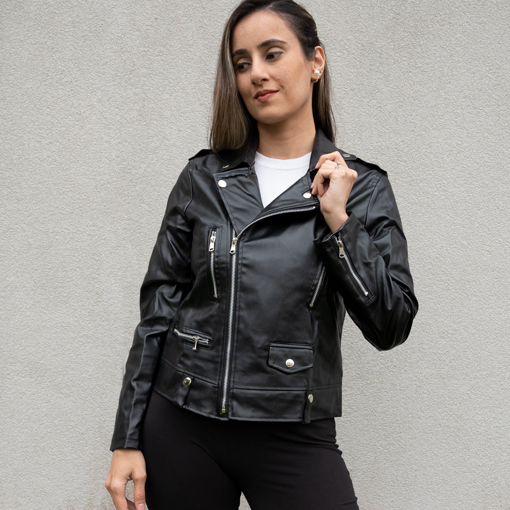 (Faux Leather) Custom Mrs Leather Jackets