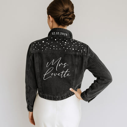 Personalized Mrs Jacket