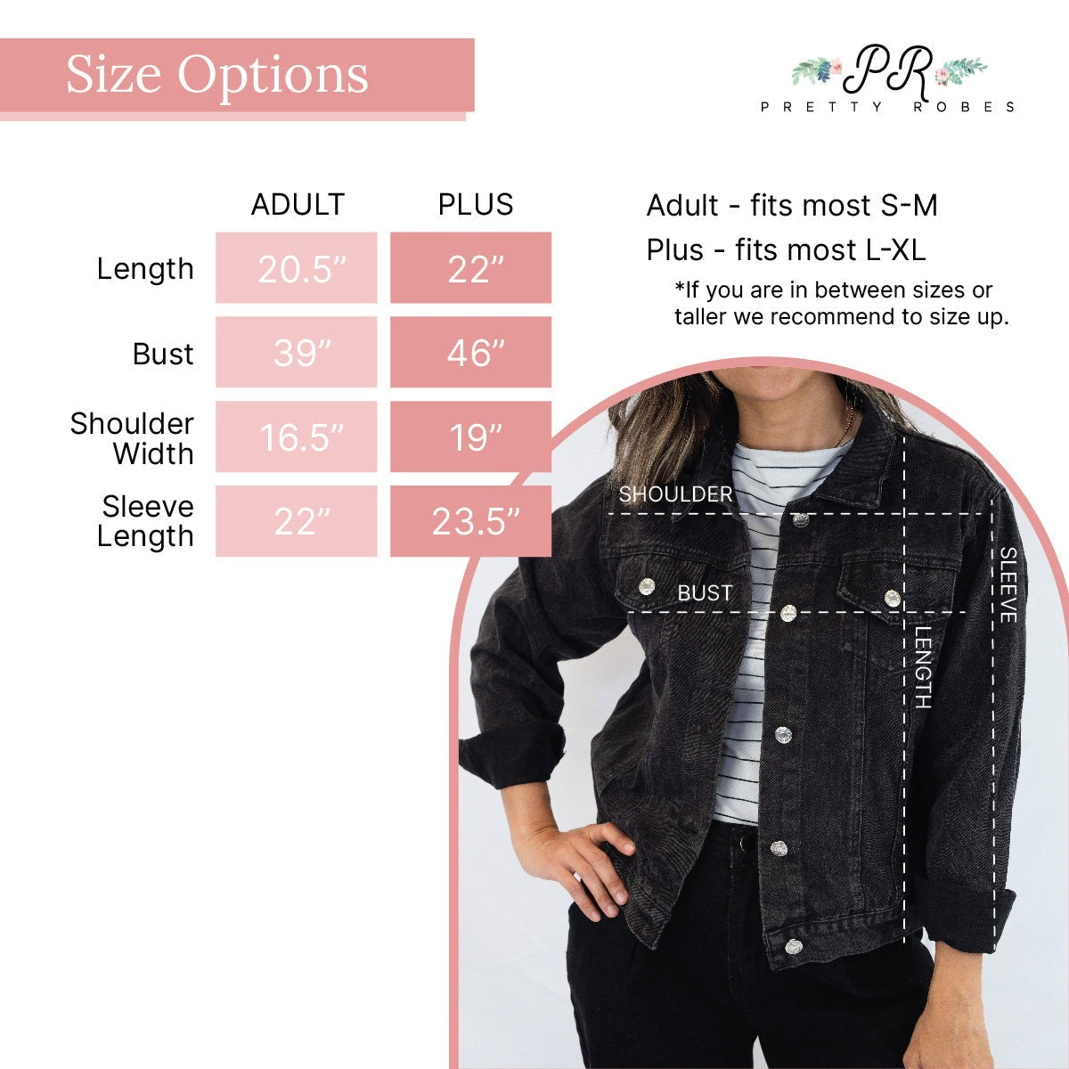 Black Bridal Denim Jacket