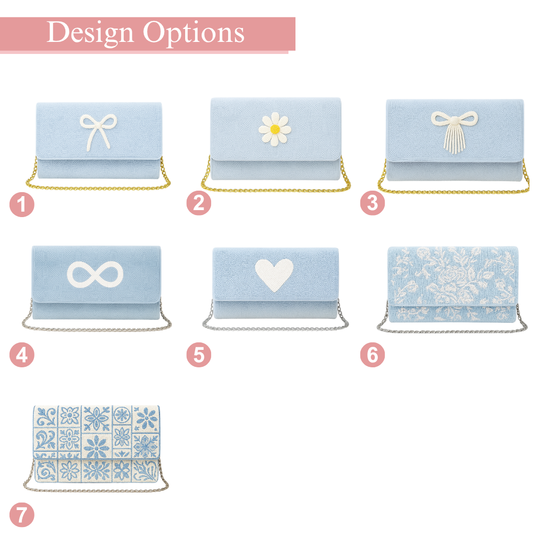 Something Blue Clutch