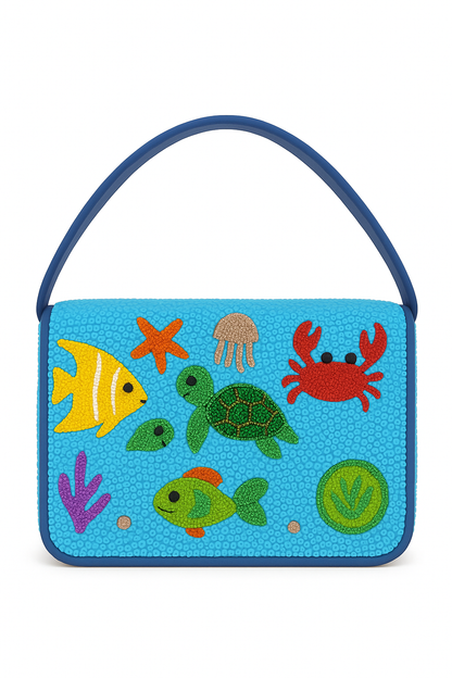 Blue Sea Clutch