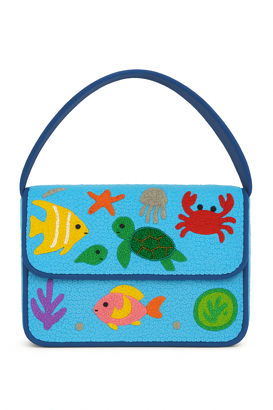 Blue Sea Clutch