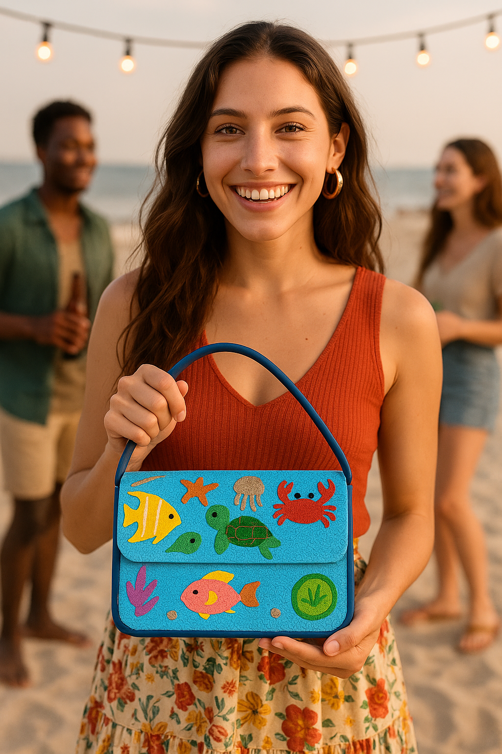 Blue Sea Clutch