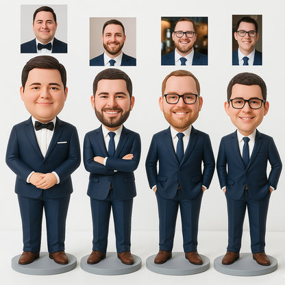 Custom Groomsmen Bobbleheads