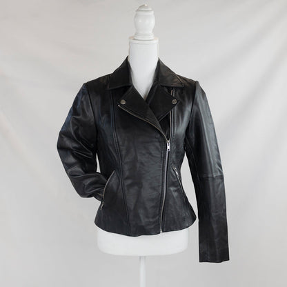 (Real Leather) To The Moon And Back Leather Jacket