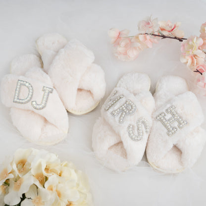 Personalized Bridal Slippers