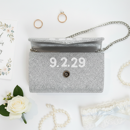 Beaded Mini Envelope Clutch for Bridesmaid - MIENV