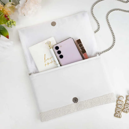 Floral Happily Ever After Clutch Bag