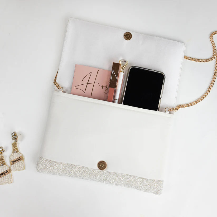 Floral Happily Ever After Clutch Bag