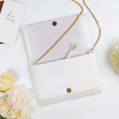 Floral Happily Ever After Clutch Bag