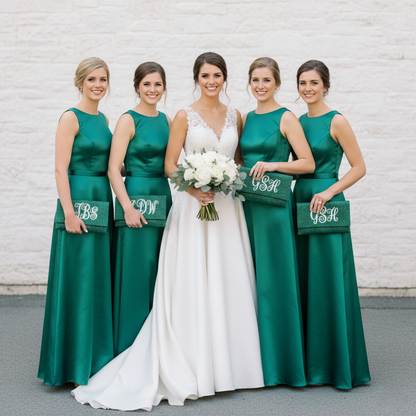 Bridesmaid Beaded Clutch