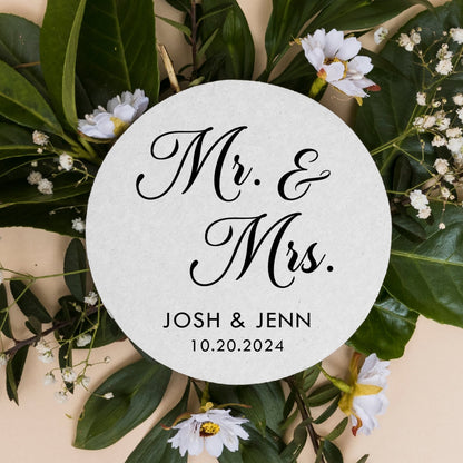 Custom Names Minimalist Coasters