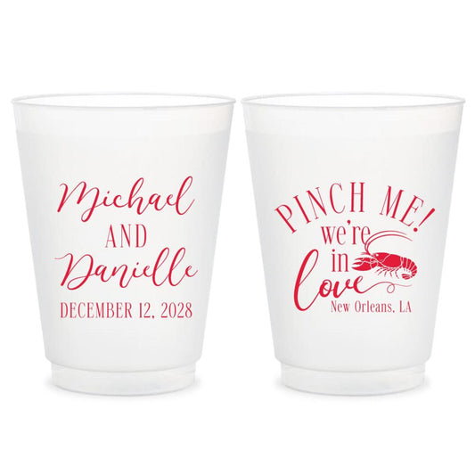 Customized Wedding Cups (CS 664)