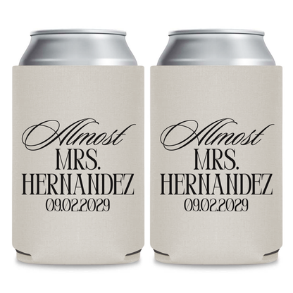Custom Bridal Shower Can Coolers