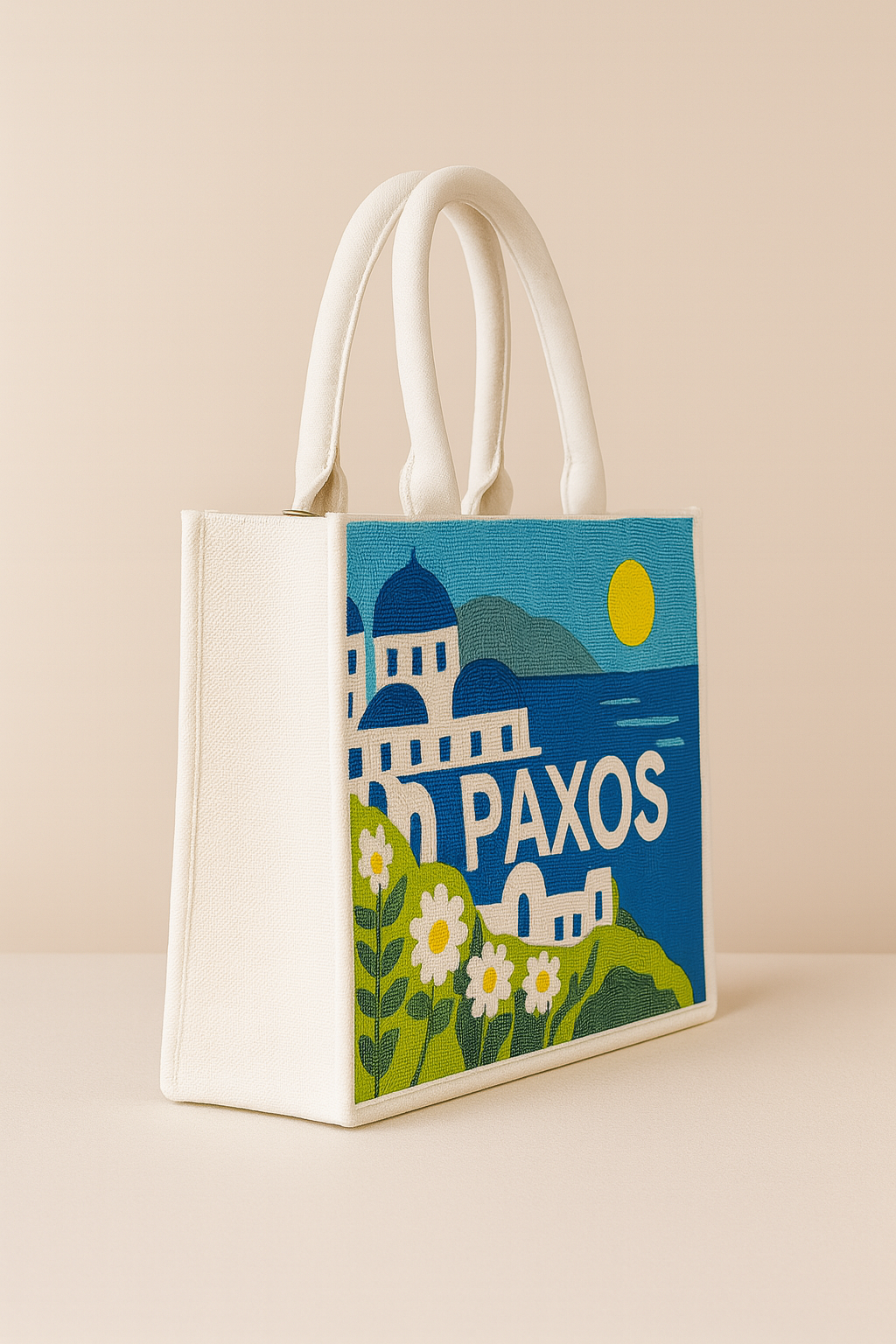 Santorini Escape Tote