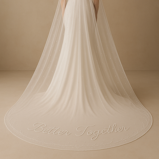 Custom Cathedral Length Veil