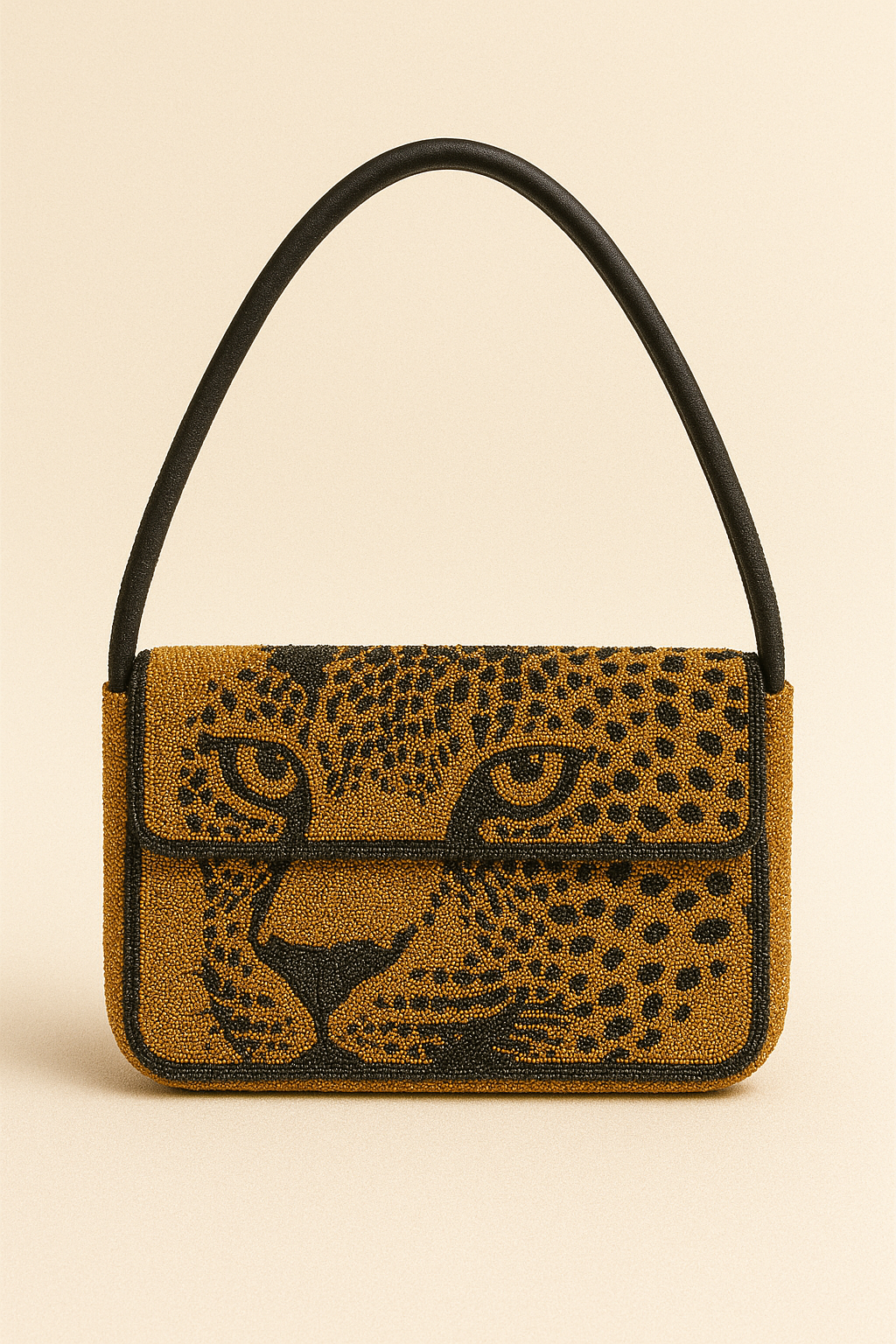 Tropical Beaded Shoulder Bag