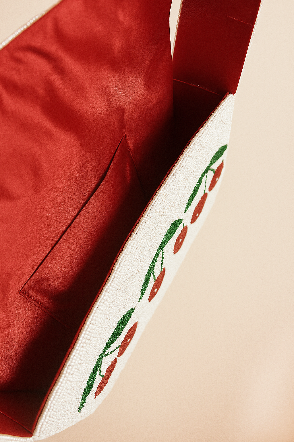 Luxurious Cherry Shoulder Bag