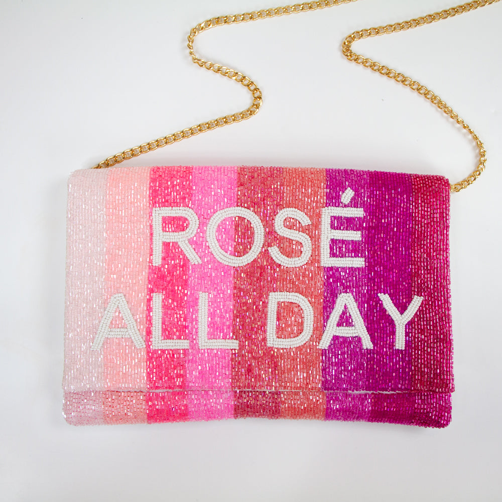 Pink Rose All Day Clutch Purse (Clearance Item)