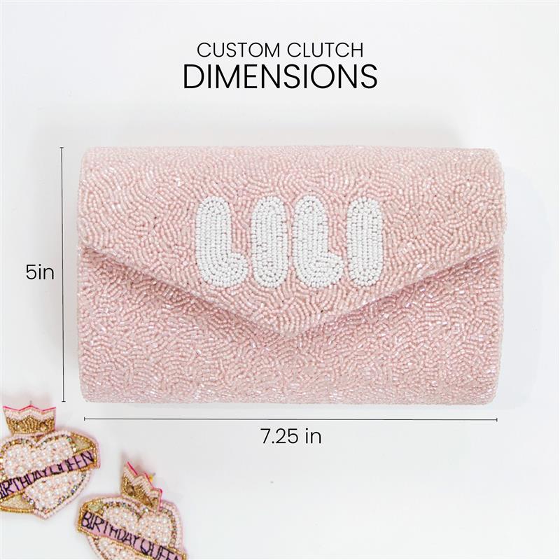 Beaded Mini Envelope Clutch for Bridesmaid - MIENV