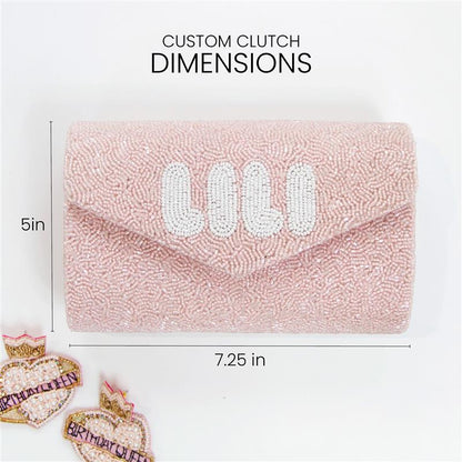 Beaded Mini Envelope Clutch for Bridesmaid - MIENV
