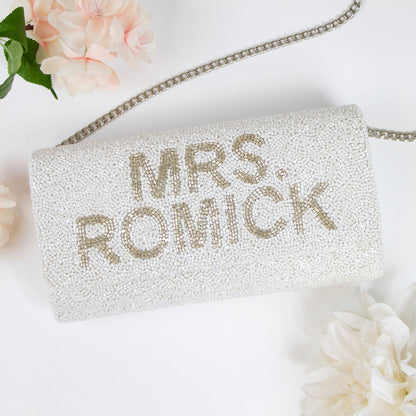 Personalised Bridal Clutch