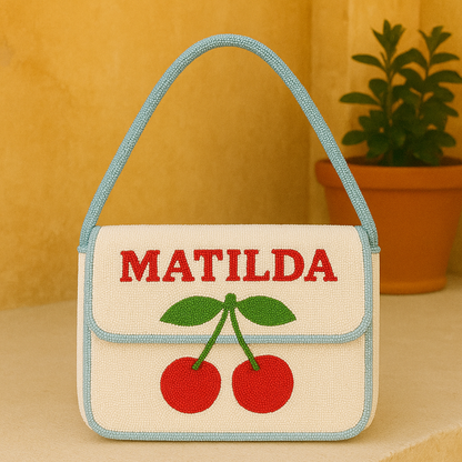 Personalized Cherry Purse