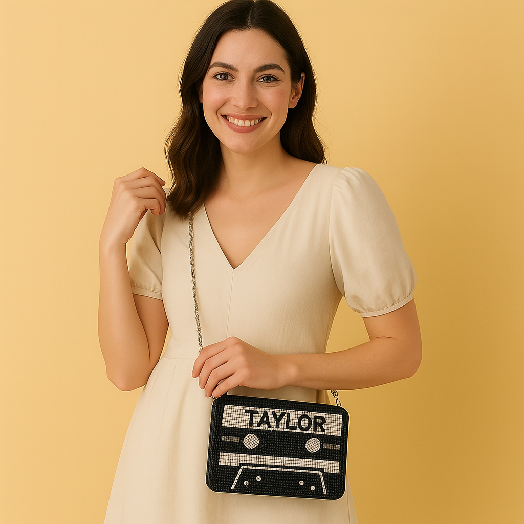 Cassette Clutch Bag