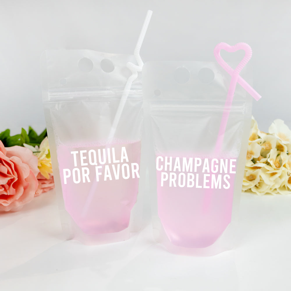 Custom Bridesmaid Drink Bags