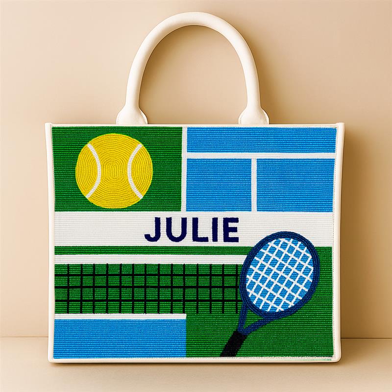 Custom Tennis Tote