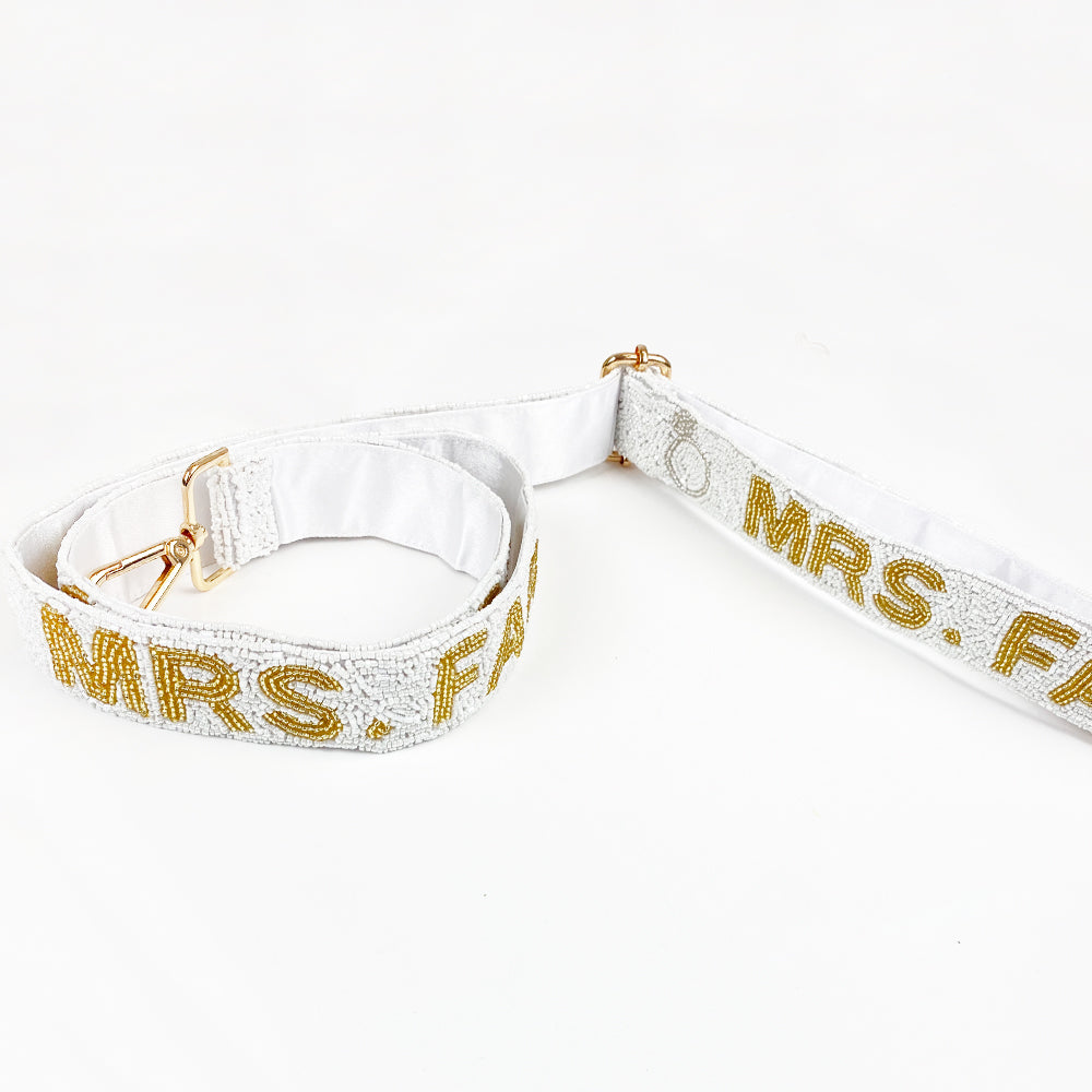 Custom “Mrs.” Camera Strap
