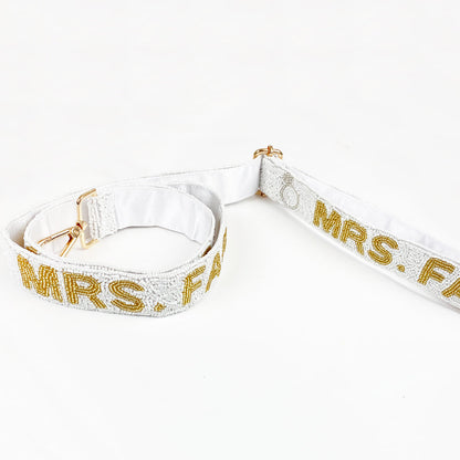 Custom “Mrs.” Camera Strap