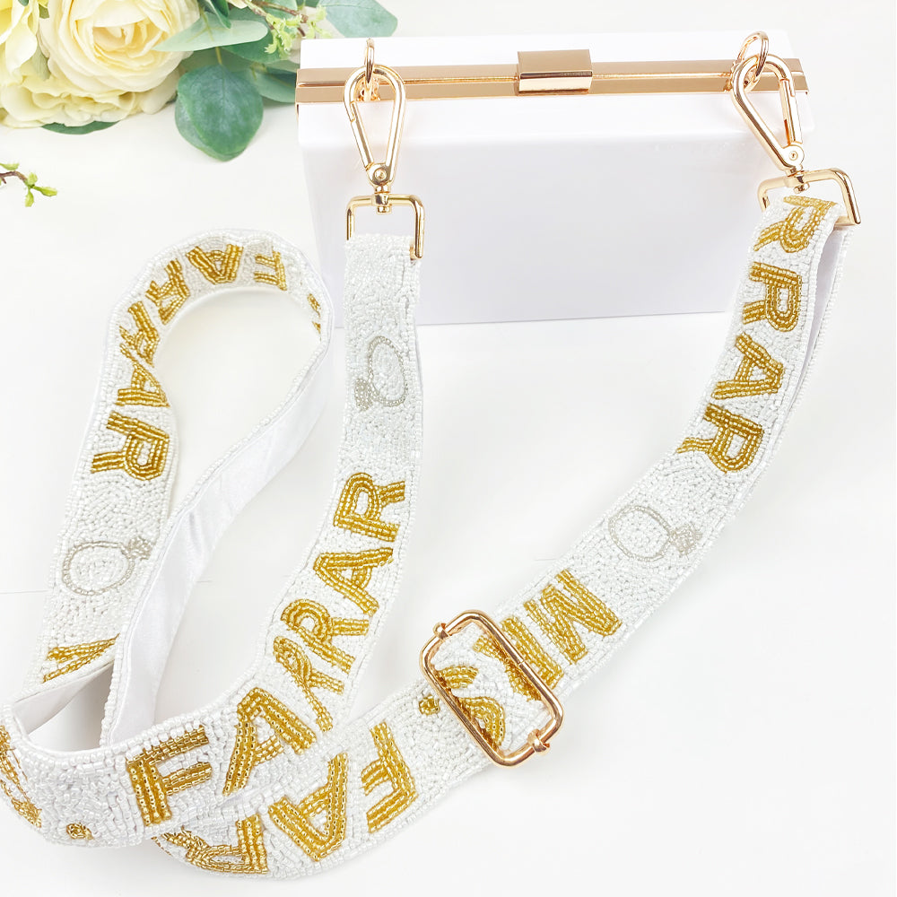 Custom “Mrs.” Camera Strap