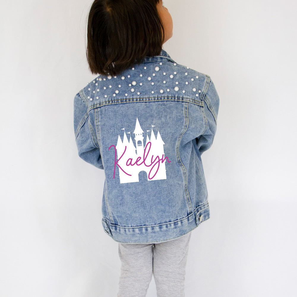 (Blue Pearl) Adventure Park Jean Jackets