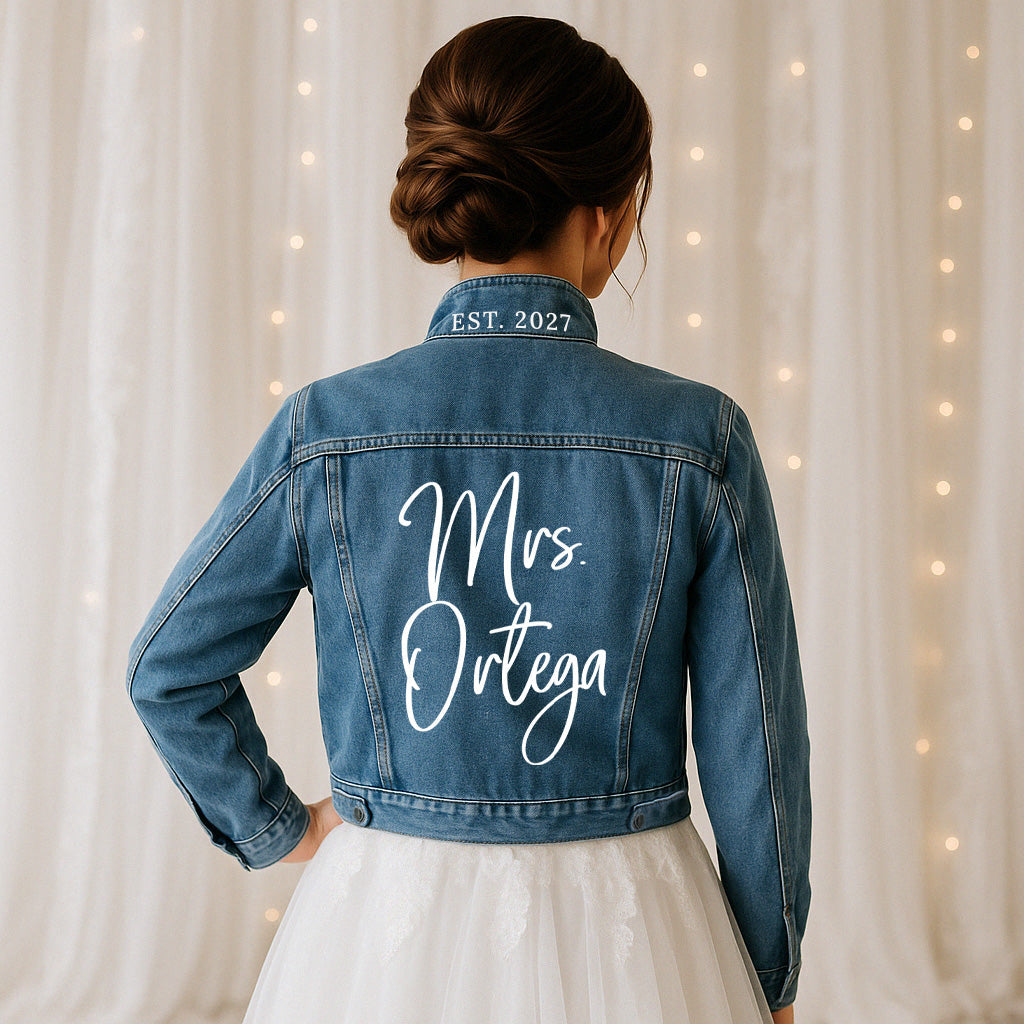 Personalized Bridal Jacket