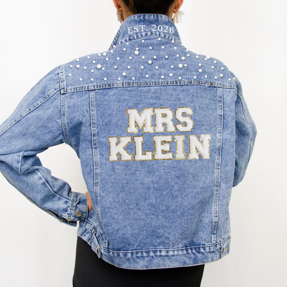 Wedding Denim Jacket