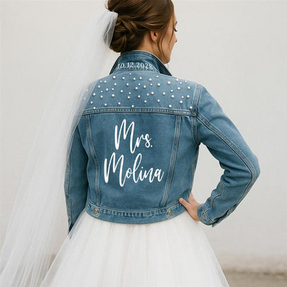 Personalized Bridal Jacket