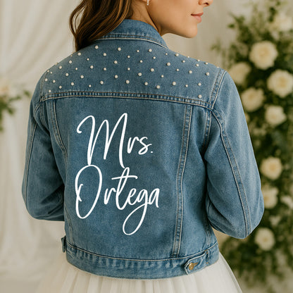 Denim Jacket for Brides